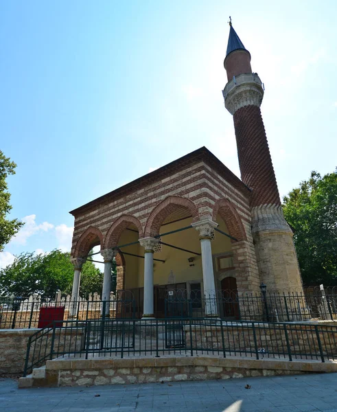Burmali Masjid Una Moschea Situata Nel Quartiere Vefa Istanbul Costruito — Foto Stock