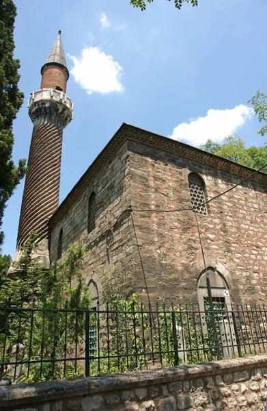 Burmali Masjid Moské Som Ligger Stadsdelen Vefa Istanbul Den Byggdes — Stockfoto