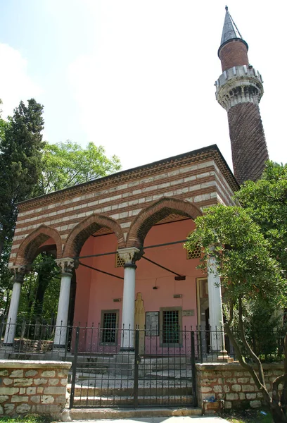 Burmali Masjid Mešita Nachází Okrese Vefa Istanbulu Byla Postavena Roce1540 — Stock fotografie