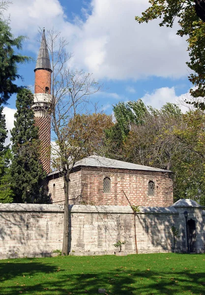 Burmali Masjid Una Mezquita Ubicada Distrito Vefa Estambul Fue Construido — Foto de Stock