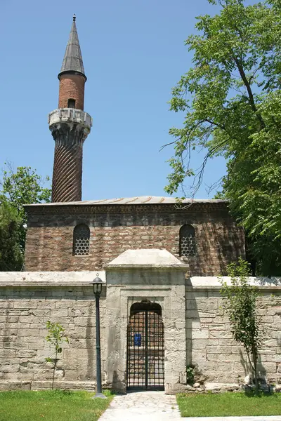 Burmali Masjid Een Moskee Wijk Vefa Istanbul Het Werd Gebouwd — Stockfoto