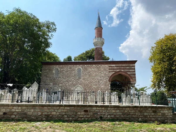 Burmali Masjid Uma Mesquita Localizada Distrito Vefa Istambul Foi Construído — Fotografia de Stock