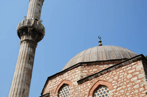 터키의 다르에 모스크와 단지는 세기에 미마르 건설하였다 모스크 타일들은 — 스톡 사진