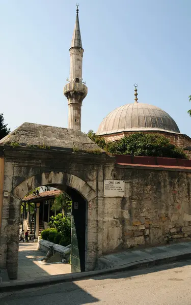 Cinili Moskee Complex Gelegen Uskudar Turkije Werd Gebouwd Door Mimar — Stockfoto