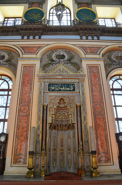 Stanbul Türkiye Yer Alan Dolmabahçe Camii 1855 Yılında Garabet Balyan — Stok fotoğraf