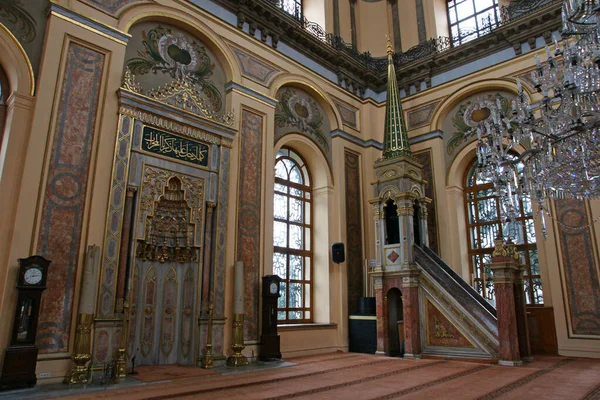 Localizado Istambul Turquia Mesquita Dolmabahce Foi Construída 1855 Por Garabet — Fotografia de Stock