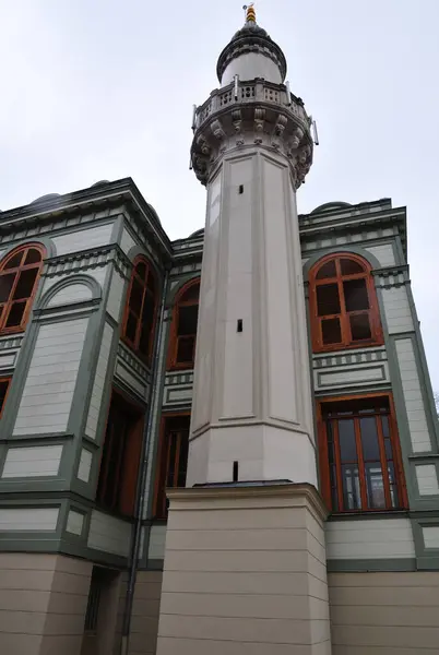 Tureckém Istanbulu Byla Roce 1887 Postavena Mešita Ertugrul Tekke Dřevěná — Stock fotografie