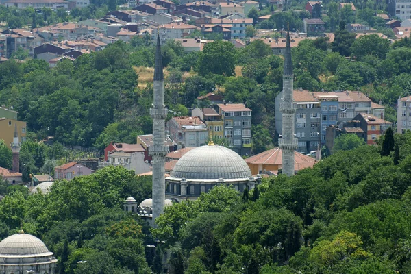 位于土耳其伊斯坦布尔的Eyup Sultan清真寺始建于15世纪 这座在地震中被毁的建筑是1800年重建的 — 图库照片