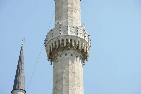 Eyup Sultan Moskee Gelegen Istanbul Turkije Werd Voor Het Eerst — Stockfoto