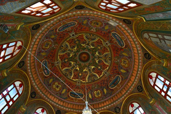 Могила Фатиха Султана Мехмета Расположенная Стамбуле Является Частью Комплекса Фатих — стоковое фото