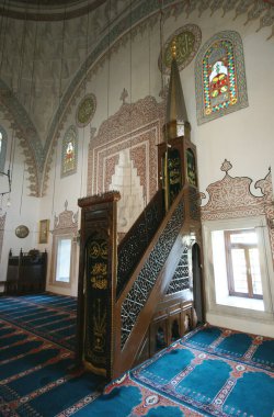 Sultanahmet, Türkiye 'de yer alan Firuz Ağa Camii 1491 yılında inşa edildi..
