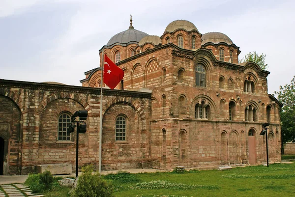 Meczet Fethiye Lub Klasztor Teotokos Pamakaristos Stambule Turcja Został Pierwotnie — Zdjęcie stockowe