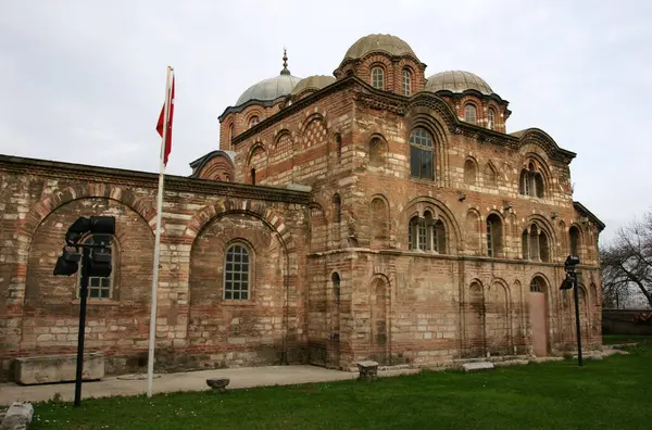 Meczet Fethiye Lub Klasztor Teotokos Pamakaristos Stambule Turcja Został Pierwotnie — Zdjęcie stockowe