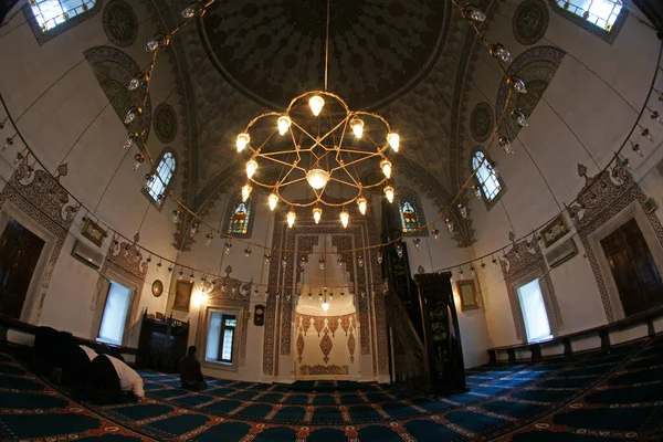 Situado Sultanahmet Turquía Mezquita Firuz Aga Fue Construida 1491 — Foto de Stock