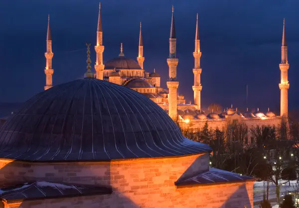 Die Firuz Aga Moschee Sultanahmet Türkei Wurde 1491 Erbaut — Stockfoto