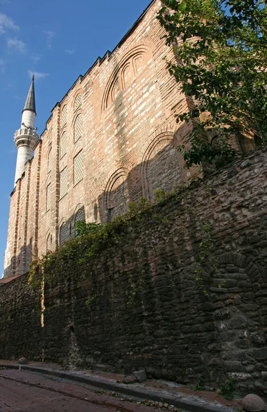 Beläget Istanbul Turkiet Gul Moskén Byggdes Ursprungligen Bysantinerna Talet Som — Stockfoto