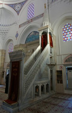 İstanbul hindisi. 18 Aralık 2010. İstanbul, Türkiye 'de yer alan Hadim Paşa Camii 16. yüzyılda Mimar Sinan tarafından inşa edildi..
