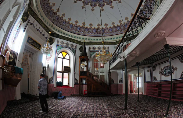 Gelegen Istanbul Turkije Werd Haci Kucuk Moskee Gebouwd 19E Eeuw — Stockfoto