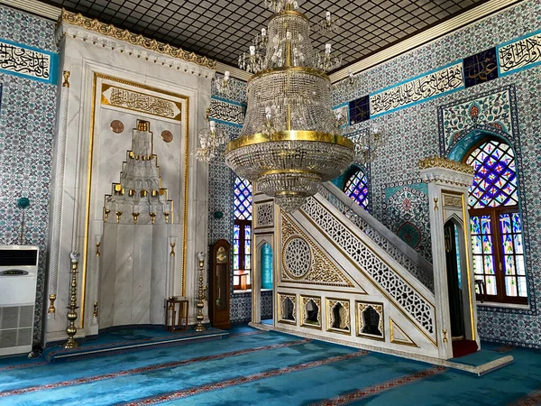 Meczet Hamidiye Mesrutiyet Znajduje Się Dzielnicy Sisli Stambule Meczet Został — Zdjęcie stockowe