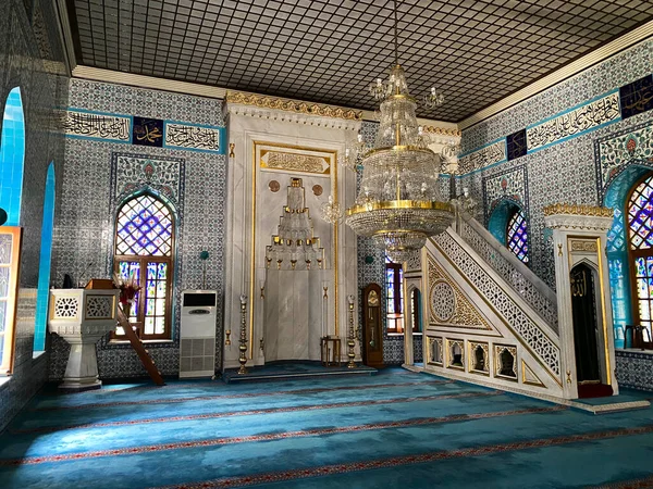Hamidiye Mesrutiyet Moskee Ligt Het District Sisli Istanbul Moskee Werd — Stockfoto