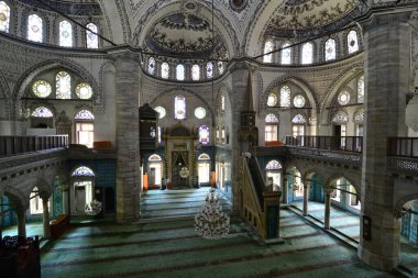 İstanbul hindisi. 30 Temmuz 2017. Hekimoğlu Ali Paşa Camii İstanbul, Türkiye 'de büyük bir kompleks. 1734-1735 yılları arasında inşa edilmiş..