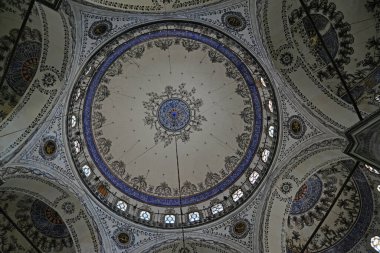 İstanbul hindisi. 30 Temmuz 2017. Hekimoğlu Ali Paşa Camii İstanbul, Türkiye 'de büyük bir kompleks. 1734-1735 yılları arasında inşa edilmiş..