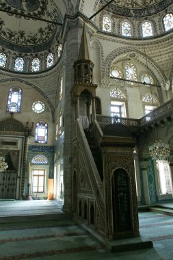 İstanbul hindisi. 30 Temmuz 2017. Hekimoğlu Ali Paşa Camii İstanbul, Türkiye 'de büyük bir kompleks. 1734-1735 yılları arasında inşa edilmiş..