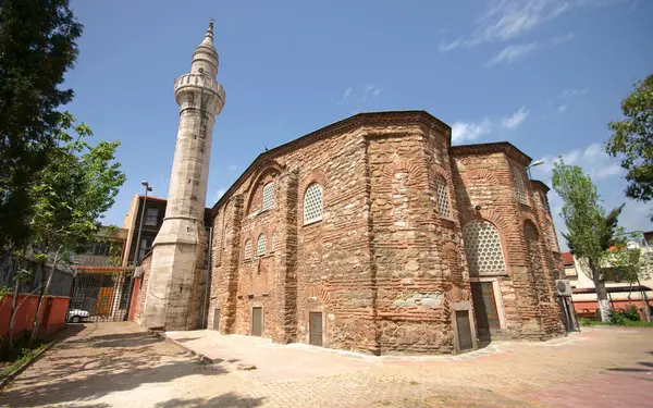 Istanbul Turkiet April 2008 Hazrat Cabir Moskén Ursprungligen Bysantinsk Kyrka — Stockfoto