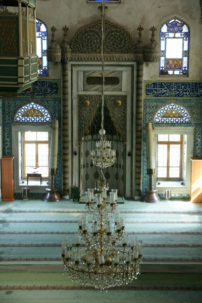 Meczet Hekimoglu Ali Pasha Duży Kompleks Stambule Turcji Został Zbudowany — Zdjęcie stockowe