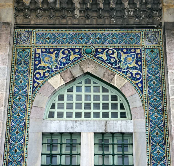 Located Istanbul Turkey Hobyar Mosque Built 1889 Famous Its Tiles — Stock Photo, Image