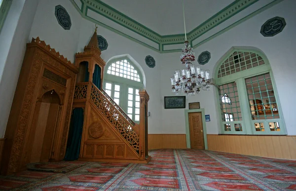 Meczet Hobyar Został Zbudowany Stambule Turcji 1889 Roku Słynie Swoich — Zdjęcie stockowe