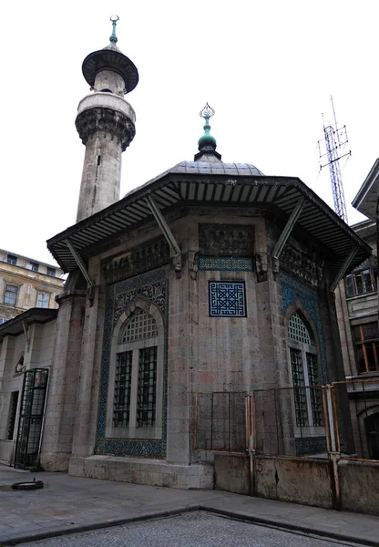 Situata Istanbul Turchia Moschea Hobyar Costruita Nel 1889 Famosa Sue — Foto Stock