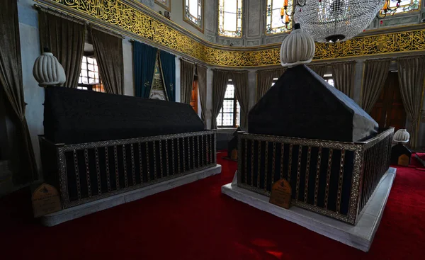 Τάφος Και Συγκρότημα Του Αμπντουλχάμιτ Που Βρίσκεται Στην Κωνσταντινούπολη Της — Φωτογραφία Αρχείου