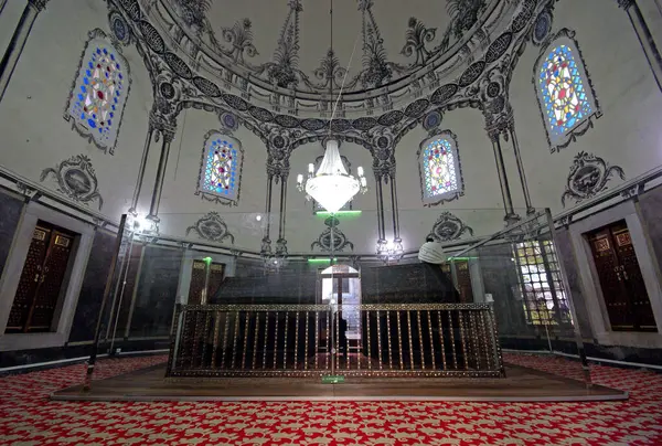 Túmulo Sultão Beyazit Localizado Istambul Turquia Foi Construído 1514 — Fotografia de Stock