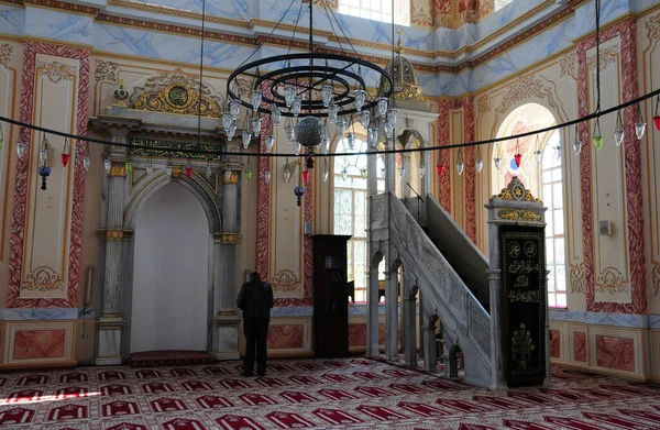 Ubicada Estambul Turquía Mezquita Ismail Zuhtu Pasha Fue Construida 1866 — Foto de Stock