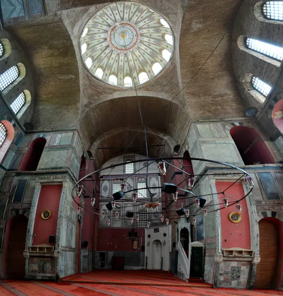 stock image Located in Istanbul, Turkey, Kalenderhane Mosque was built as a church by the Romans. It was converted into a mosque in the 18th century. It contains frescoes.