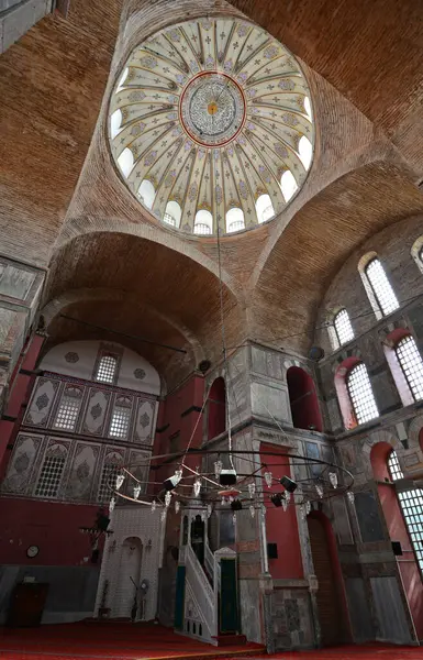 stock image Located in Istanbul, Turkey, Kalenderhane Mosque was built as a church by the Romans. It was converted into a mosque in the 18th century. It contains frescoes.