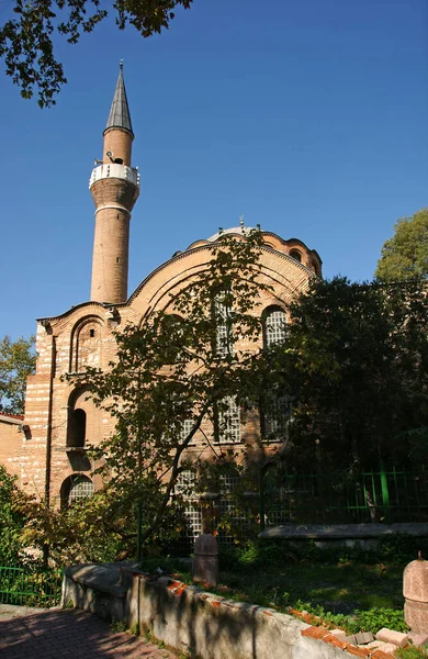 Kalenderhane Moskén Ligger Istanbul Turkiet Och Byggdes Som Kyrka Romarna — Stockfoto