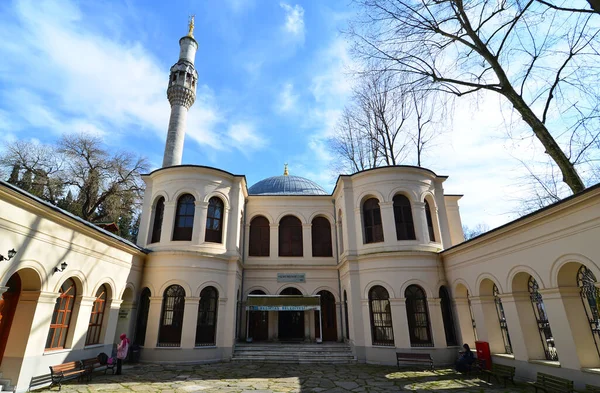 Kucuk Mecidiye Mosque Historical Place Worship Ottoman Period Located Besiktas — Stock Photo, Image