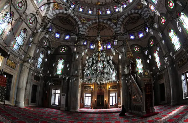 Laleli Mecset Egy Történelmi Istentiszteleti Hely Oszmán Időszak Található Fatih — Stock Fotó
