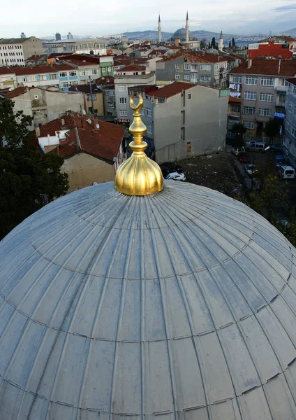 Mehmet Aga Mešita Byla Postavena Století Tureckém Istanbulu Mimarem Sinanem — Stock fotografie