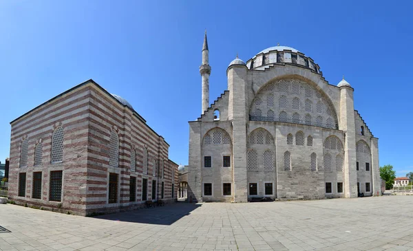 Mihrimah Sultan Moskén Och Komplexet Som Ligger Edirnekapi Distriktet Turkiet — Stockfoto