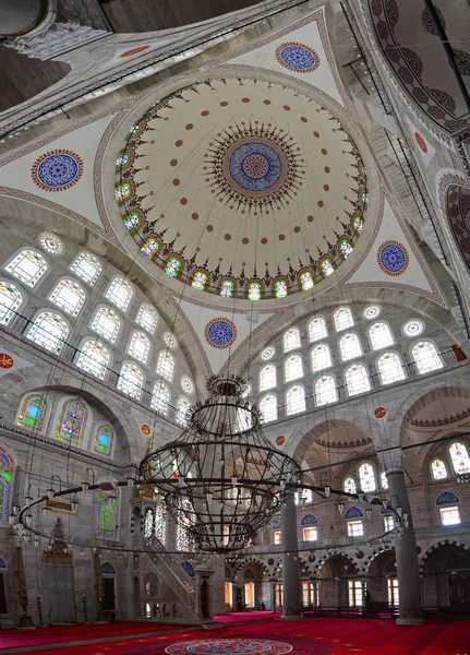 Mihrimah Sultan Mosque Complex Που Βρίσκεται Στην Περιοχή Εντιρνεκαπί Της — Φωτογραφία Αρχείου