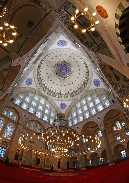 Masjid Dan Kompleks Mihrimah Sultan Terletak Distrik Edirnekapi Turki Dibangun — Stok Foto