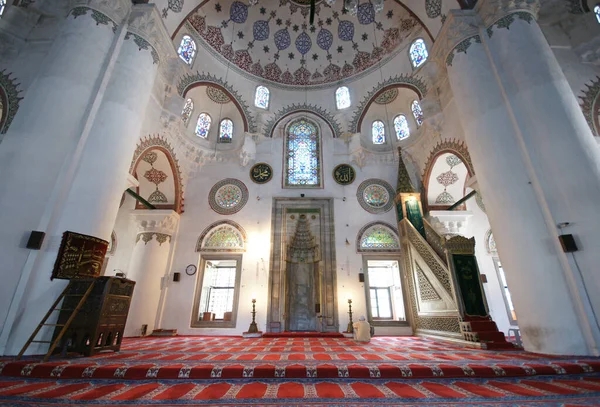 Mešita Komplex Mihrimah Sultán Který Nachází Turecké Čtvrti Uskudar Byl — Stock fotografie