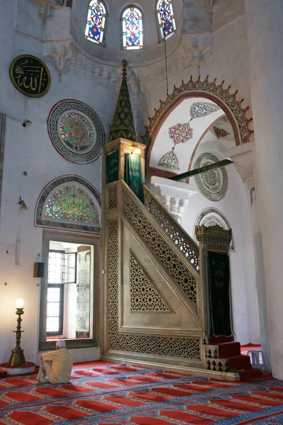 Mihrimah Sultan Moskén Och Komplexet Som Ligger Uskudar Distriktet Turkiet — Stockfoto