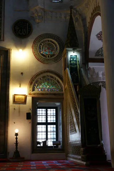 Mihrimah Sultan Moskén Och Komplexet Som Ligger Uskudar Distriktet Turkiet — Stockfoto