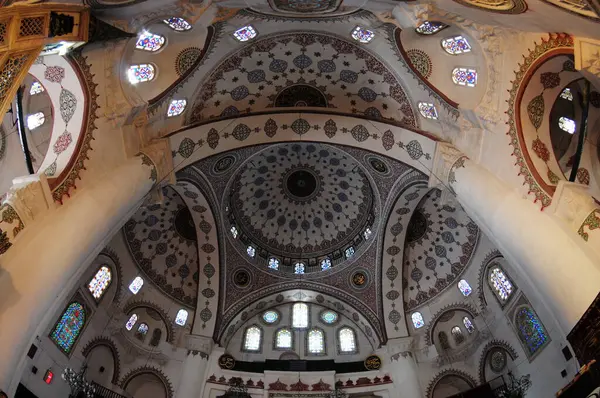 Mosquée Complexe Mihrimah Sultan Situé Dans District Uskudar Turquie Été — Photo