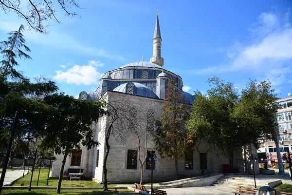 Molla Celebi Meczet Znajduje Się Stambule Jest Historyczny Meczet Zbudowany — Zdjęcie stockowe