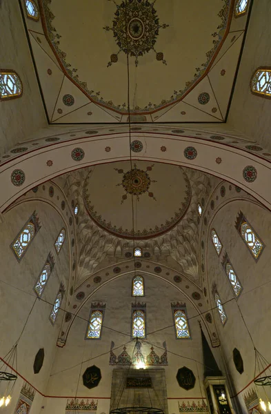 Située Istanbul Turquie Mosquée Murat Pasha Été Construite 1471 — Photo